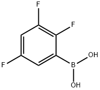 2,3,5-Trifluorophenylboronic acid 구조식 이미지