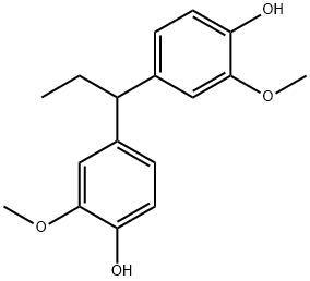 4,4'-propylidenebis[2-methoxyphenol] Structure