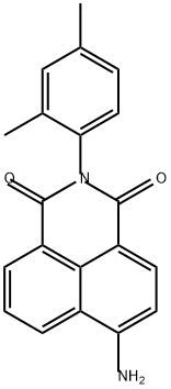 6-아미노-2-((2,4-다이메틸페닐)-1H-벤즈[de]아이소퀴놀린-1,3-(2 H)-다이온 구조식 이미지