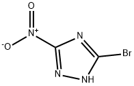 3-BROMO-5-NITRO-1,2,4-TRIAZOLE 구조식 이미지