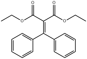 디에틸(디페닐메틸렌)말로네이트 구조식 이미지