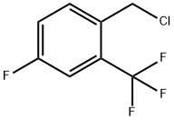 2-Trifluoromethyl-4-fluorobenzyl chloride Structure