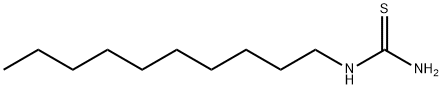 1-DECYL-2-THIOUREA 구조식 이미지