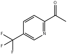 1-(5-(트리플루오로메틸)피리딘-2-일)에타논 구조식 이미지
