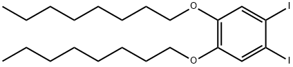 1,2-Diiodo-4,5-di-n-octyloxybenzene Structure