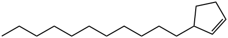 1-(1-cyclopent-2-enyl)undecane Structure
