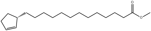 methyl (S)-cyclopent-2-ene-1-tridecanoate  Structure