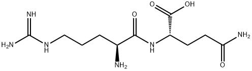 H-ARG-GLN-OH HYDROCHLORIDE SALT Structure