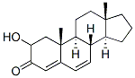 (17beta)-hydroxyandrosta-4,6-dien-3-one  Structure