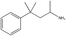 (1,3-dimethyl-3-phenylbutyl)amine(SALTDATA: HCl) Structure