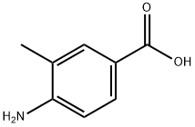 4-Amino-3-methylbenzoic acid 구조식 이미지