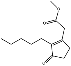 methyl 2-(3-oxo-2-pentyl-1-cyclopentenyl)acetate Structure