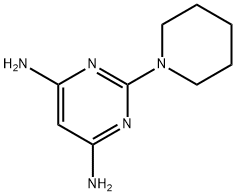 2-(1-PIPERIDINYL)-4,6-PYRIMIDINEDIAMINE Structure
