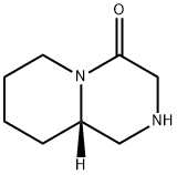 4H-Pyrido[1,2-a]pyrazin-4-one,octahydro-,(9aS)-(9CI) 구조식 이미지