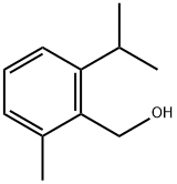 Benzenemethanol, 2-methyl-6-(1-methylethyl)- (9CI) Structure