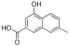 2-Naphthalenecarboxylic acid, 4-hydroxy-7-Methyl- Structure