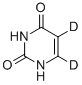 URACIL-5,6-D2 Structure