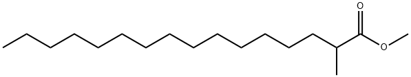 2-Methylhexadecanoic acid methyl ester Structure