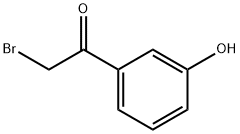 2-Bromo-3′-hydroxyacetophenone Structure