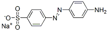 4-AMINOAZOBENZENE-4'-SULFONIC ACID SODIUM SALT 구조식 이미지