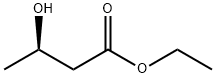 Ethyl (R)-3-hydroxybutyrate 구조식 이미지