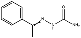 ACETOPHENONESEMICARBAZONE Structure