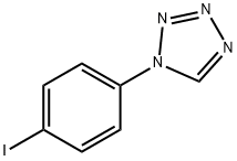1H-테트라졸,1-(4-아이오도페닐)- 구조식 이미지