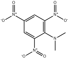 N,N-dimethyl-2,4,6-trinitroaniline 구조식 이미지