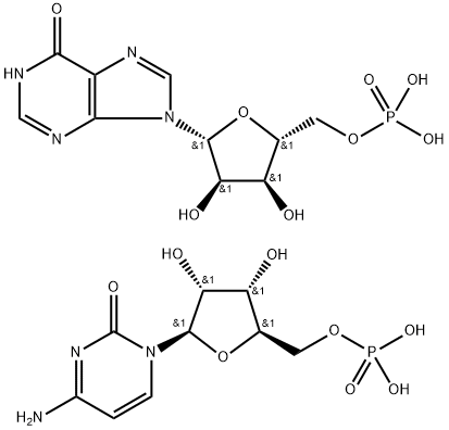 Polyinosinic acid-polycytidylic acid 구조식 이미지