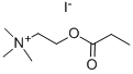 PROPIONYLCHOLINE IODIDE Structure