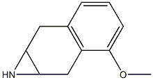 1H-Naphth[2,3-b]azirine,1a,2,7,7a-tetrahydro-3-methoxy-,(+)-(9CI) 구조식 이미지