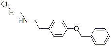 O-Benzyl-N-methyltyramine hydrochloride Structure