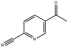 5-Acetyl-2-cyanopyridine 구조식 이미지