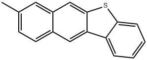 8-메틸벤조[B]나프토[2,3-D]티오펜 구조식 이미지