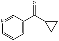 Cyclopropyl(3-pyridyl) ketone 구조식 이미지