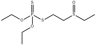 DISULFOTON-SULFOXIDE Structure