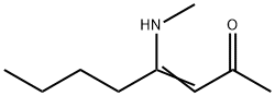 3-옥텐-2-온,4-(메틸아미노)- 구조식 이미지
