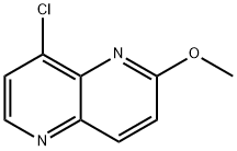 8-CHLORO-2-METHOXY-1,5-NAPHTHYRIDINE 구조식 이미지