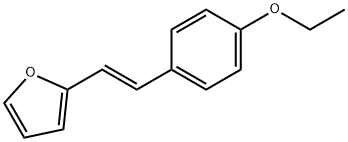Furan, 2-[(1E)-2-(4-ethoxyphenyl)ethenyl]tetrahydro- (9CI) 구조식 이미지