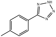 5-(4-Methylphenyl)-1H-tetrazole 구조식 이미지