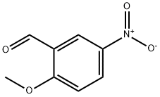 2-METHOXY-5-NITROBENZALDEHYDE Structure