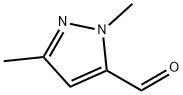 1,3-DIMETHYL-1H-PYRAZOLE-5-CARBALDEHYDE 구조식 이미지