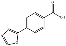 4-(1,3-OXAZOL-5-YL)BENZOIC ACID Structure