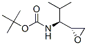 카르밤산,[(1S)-2-메틸-1-(2R)-옥시라닐프로필]-,1,1-디메틸에틸에스테르 구조식 이미지