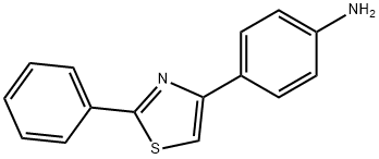 4-(2-PHENYL-1,3-THIAZOL-4-YL)ANILINE Structure