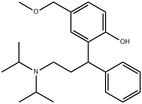 Phenol, 2-[3-[bis(1-Methylethyl)aMino]-1-phenylpropyl]-4-(MethoxyMethyl)- 구조식 이미지