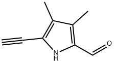 1H-Pyrrole-2-carboxaldehyde, 5-ethynyl-3,4-dimethyl- (9CI) Structure