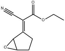 아세트산,시아노-6-옥사바이사이클로[3.1.0]헥스-2-일리덴-,에틸에스테르,(2E)-(9CI) 구조식 이미지