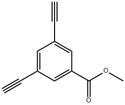 3,5-DIETHYNYLBENZOIC ACID METHYL ESTER Structure