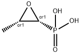 Phosphonic acid, (3-methyloxiranyl)-, cis-(+-)- Structure